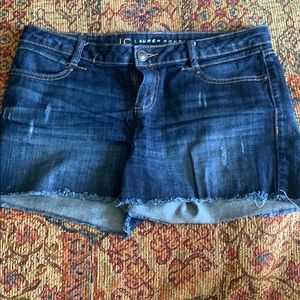 Denim shorts size 10